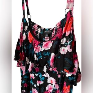 Torrid Floral Midi Dress
